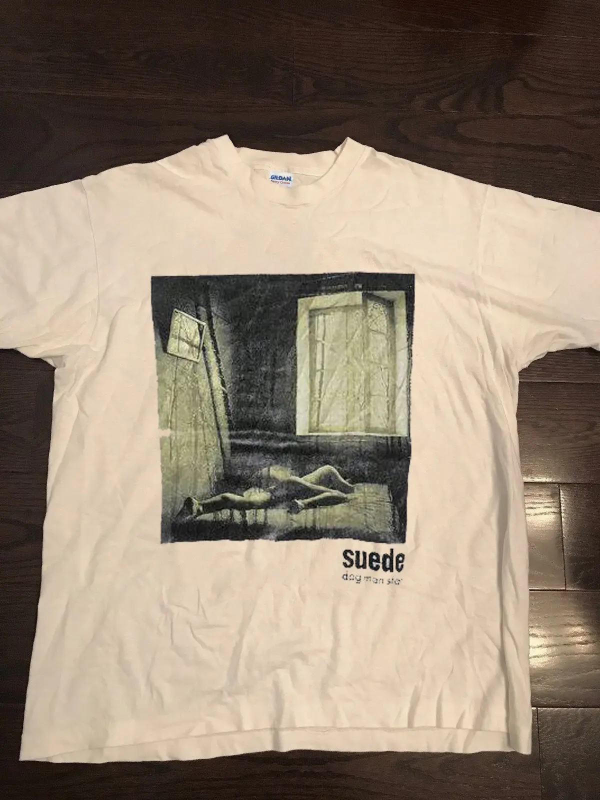 suede band shirt