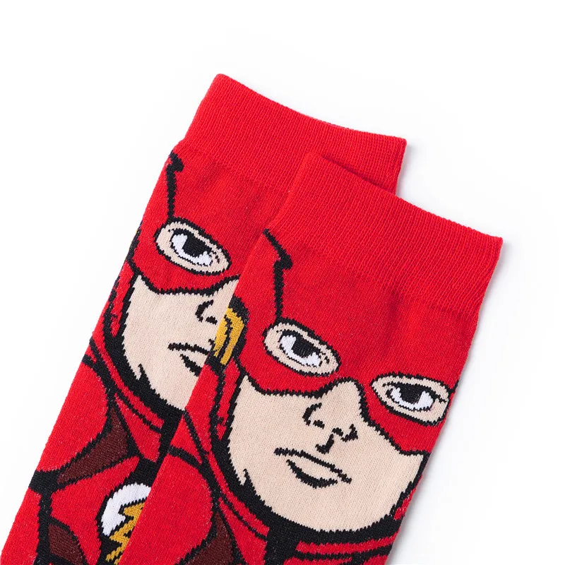 Носки с принтом аниме Midoriya izku Wonder Woman Uchiha Sasuke All Might Flash милые забавные персонализированные мужские хлопковые носки для влюбленных