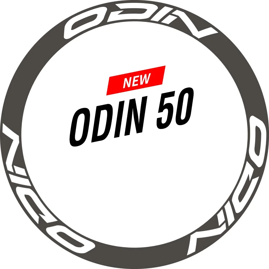 Набор наклеек на два колеса для ODIN 50 карбоновые обода дорожный велосипед