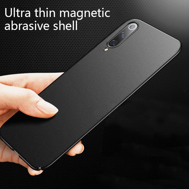 

Ultra-thin Matte PC Phone Case For Xiaomi Mi 11 9 8 T Lite SE F1 Redmi Note 8 7 Pro Shockproof Cover