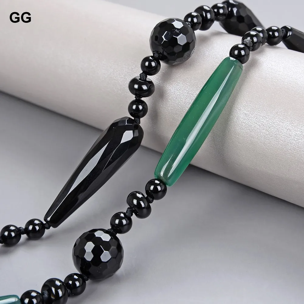 Ожерелье женское длинное с натуральным камнем 51 дюйм | Украшения и аксессуары