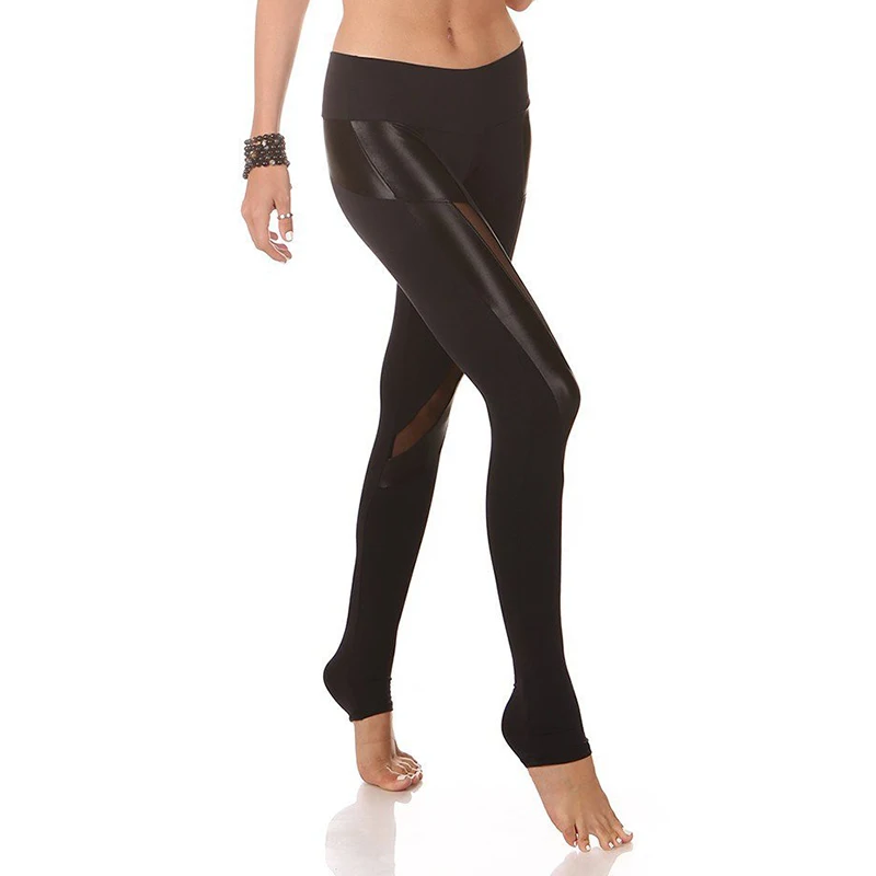 Лидер продаж сексуальные женские леггинсы для фитнеса спортивные штаны из