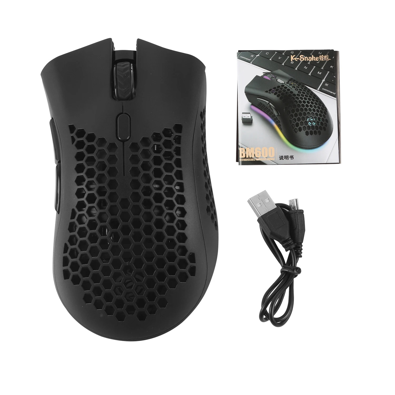 

2.4G wireless Charging Mouse luminous Hole Gaming mouse Bluetooth Electronics office Mice for Pc Accessories computer