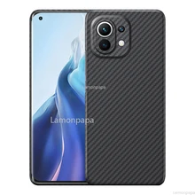 Real Carbon Fiber Cover for Xiaomi Mi POCO F3 Xiaomi 11 Ultra Mi 10 Ultral Case Ultra Thin Cover for Redmi K40 K30 K20 Pro Case