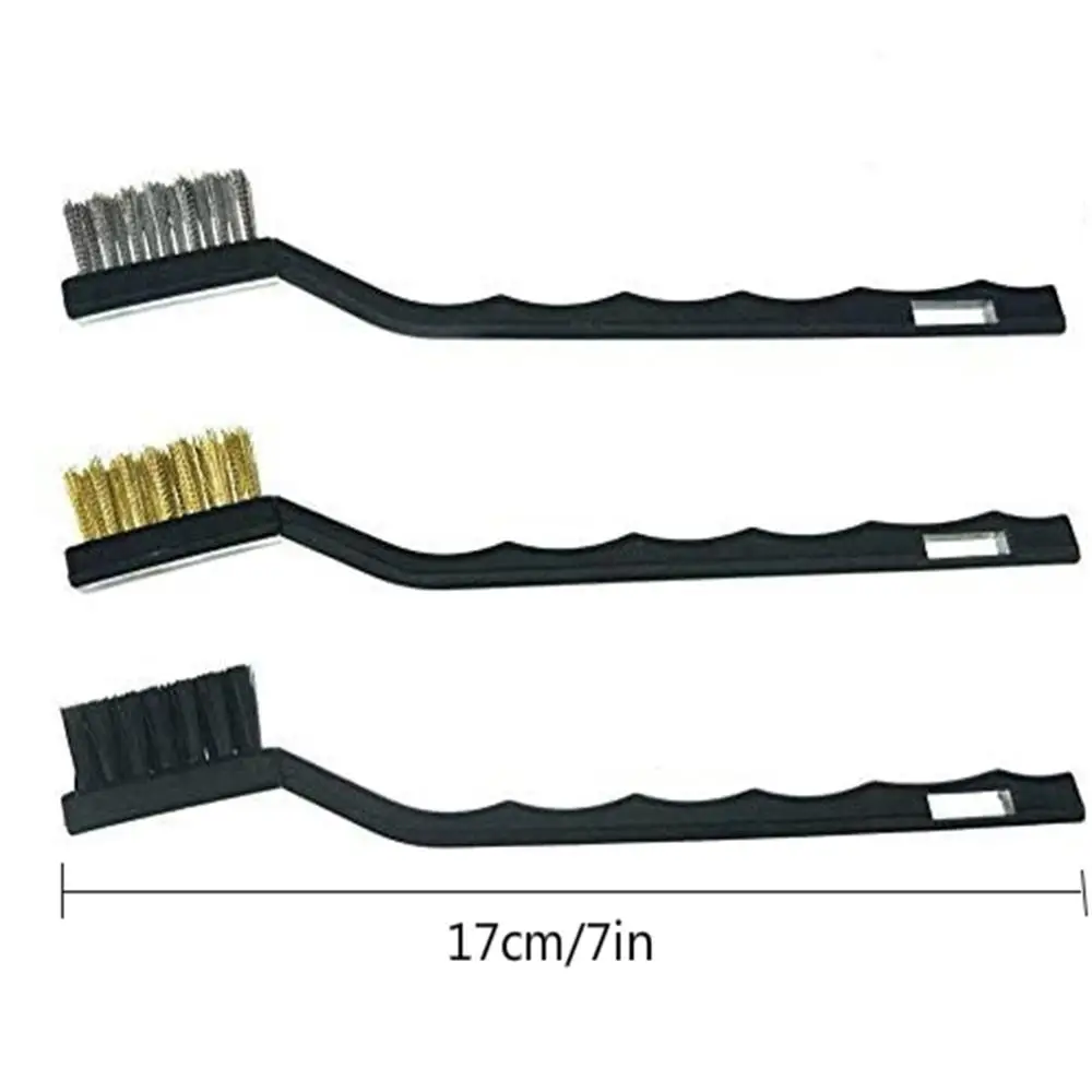 

9 Pcs Car Cleaner Brush Set Including Premium Detail Brush, Wire Brush and Car Wash Mitt Detailing Brush for Cleaning Wheels