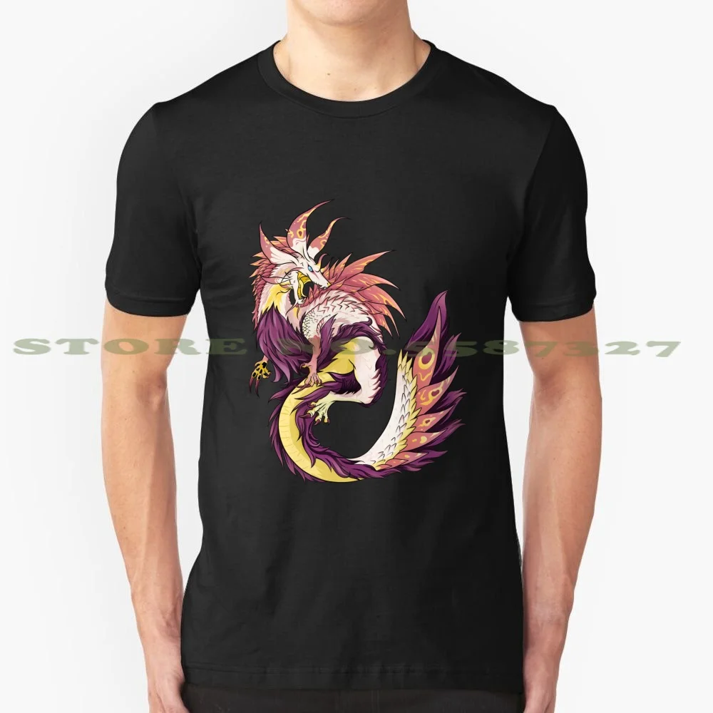 Модная футболка с модным дизайном Monster Hunter Tamamitsune Mizutsune Leviathan Mhx Mhgen | Мужская одежда