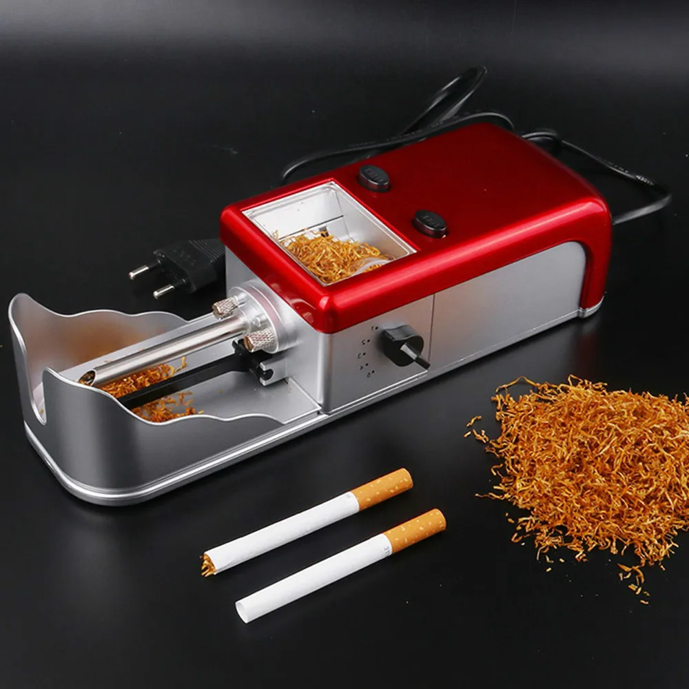 

Electric Cigarette Maker Manual Cigarette Roller Automatic Cigarette Machine Tobacco Filling Machine for Rolling Cigarett WJ903