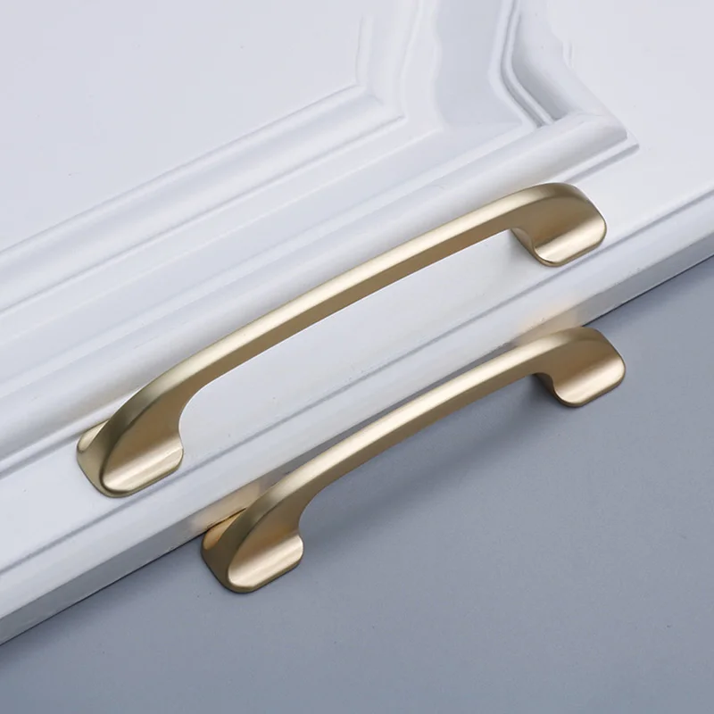 Современные дверные ручки для шкафа высокое качество цинковый сплав кухонный