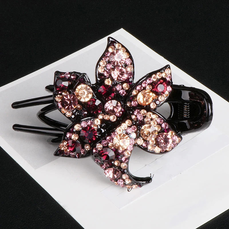 Заколка для волос женская в Корейском стиле с цветами виде утконоса |