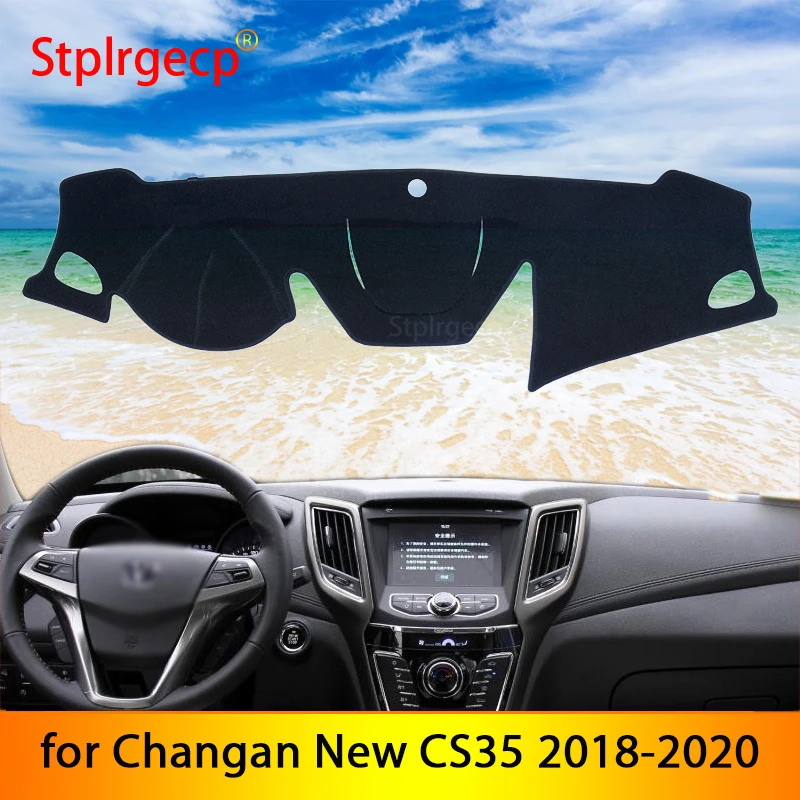 

Противоскользящий коврик для Changan CS35 2018 2019 2020, накладка на приборную панель, Солнцезащитный коврик, аксессуары для автомобиля, чехлы для ста...