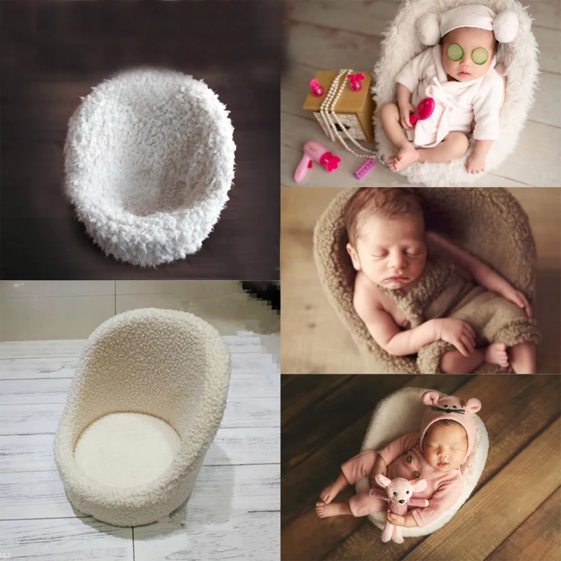 Newborn Baby Photography Props Mini Soft Sofa Chair Fotografia Posing Infant Prop Decoration Accessories For 0-6 Months Infants