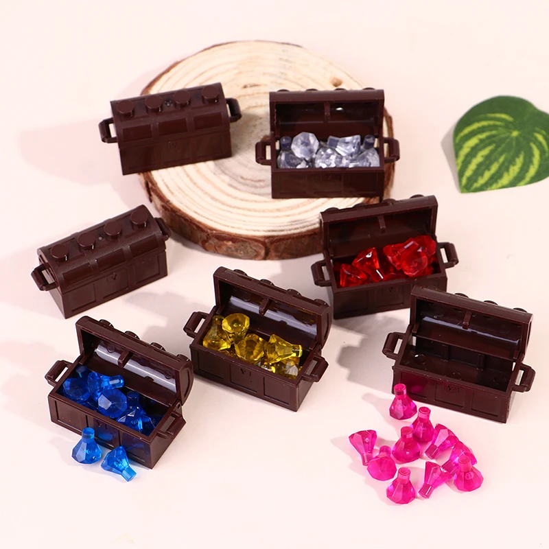 

1 набор, набор украшений, кирпичи, 10 драгоценных камней/коробка строительных блоков, игрушечные аксессуары, модель «сделай сам», игрушки, дет...