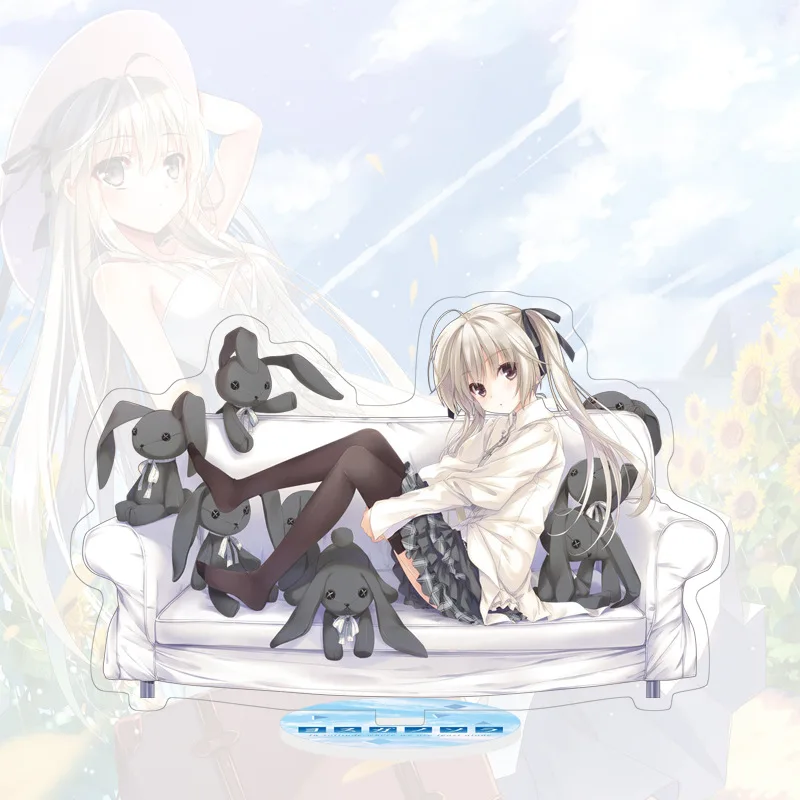 Kawaii Yosuga No Sora Figure Acrylic Stands Toys Cute Anime Kasugano Haruka Yorihime Nao Migiwa Kazuha Room Decor Gift for Girls | Игрушки и