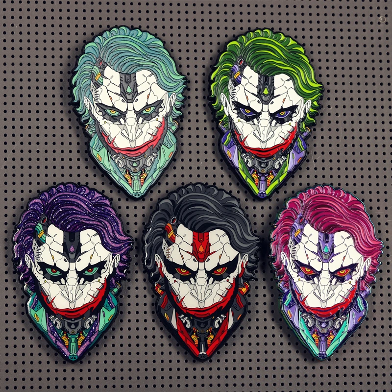 Artist Co-фирменный механический фредер DC JOKER Dark Knight Heath Ledger бейдж экшн-фигурка модели