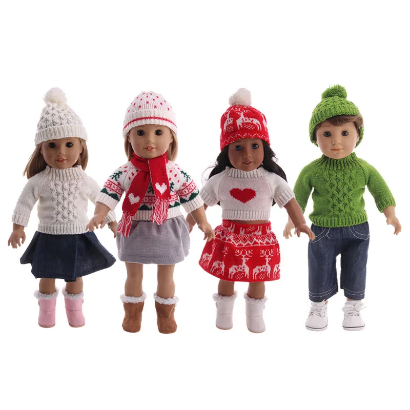 

Doll Outfit Dress Clothes Accessories Lot For 18 inch American Our Generation My Life Doll Handmade DIY Kids Toys Doll accesory