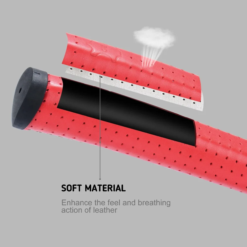 Чистый ручной работы клюшка для гольфа захват из овечьей кожи клубный с мягким