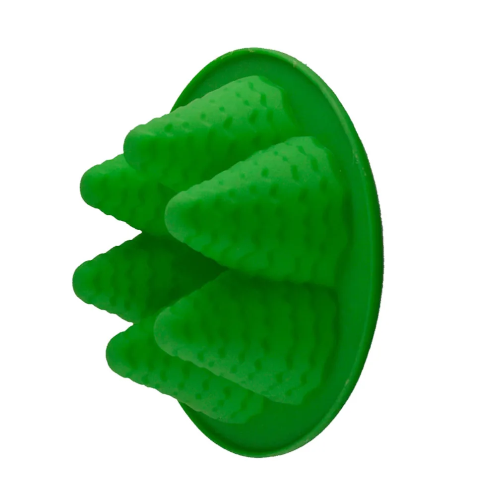 3D форма для торта в форме рождественской елки креативная силиконовая выпечки