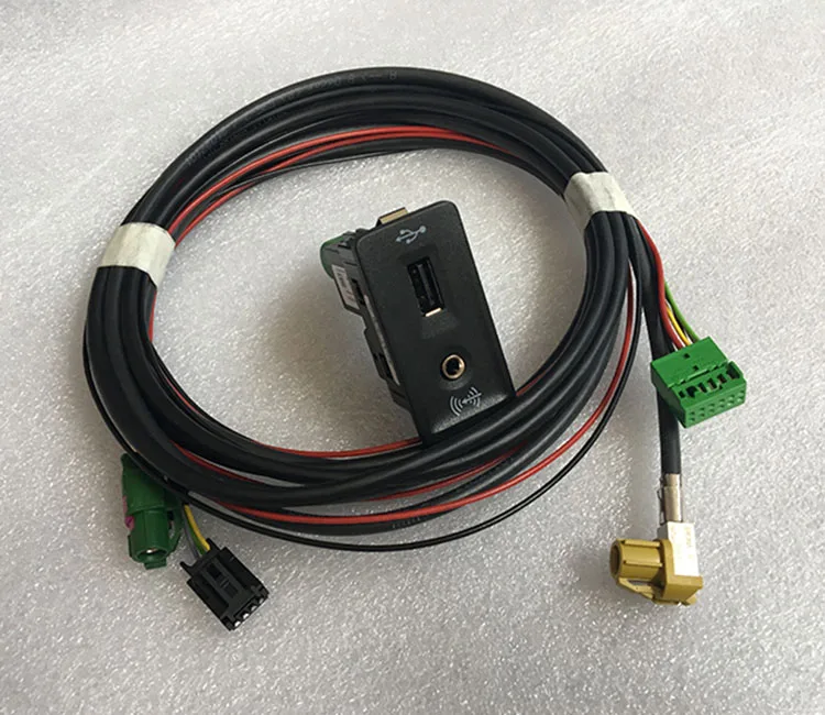 CarPlay Oem разъем с проводом/кабелем/жгутом Mdi USB Ami для V.W Golf 7 MK7 Passat B8 Tiguan 5G0 035 222 E