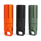 Водонепроницаемый контейнер в виде капсулы для повседневного использования, сухая таблетка, уличный походный контейнер для хранения лекарств в багажнике, подходит к бутылке для выживания, контейнер для лагеря, Cas I4M5