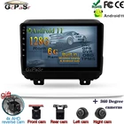Автомагнитола на Android 11, автомобильный радиоплеер для Jeep Wrangler 4 JL 2018 2019, автомобильное радио, мультимедийный видеоплеер, навигация GPS