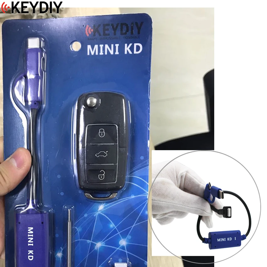 Оригинальный KEYDIY Mini KD пульт дистанционного управления генератором ключей с