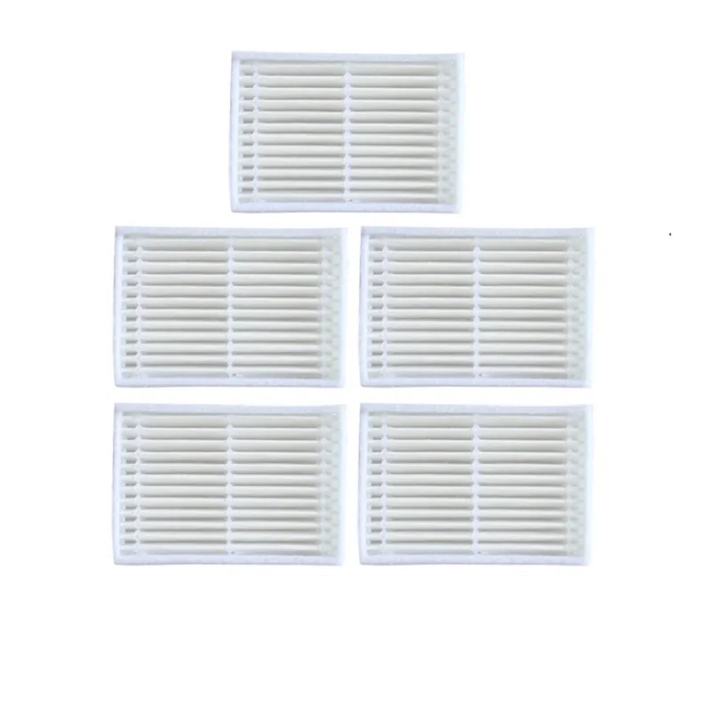 

5pcs/lot Robot Vacuum Cleaner Parts HEPA Filter for Panda X600 pet Kitfort KT504 Robotic