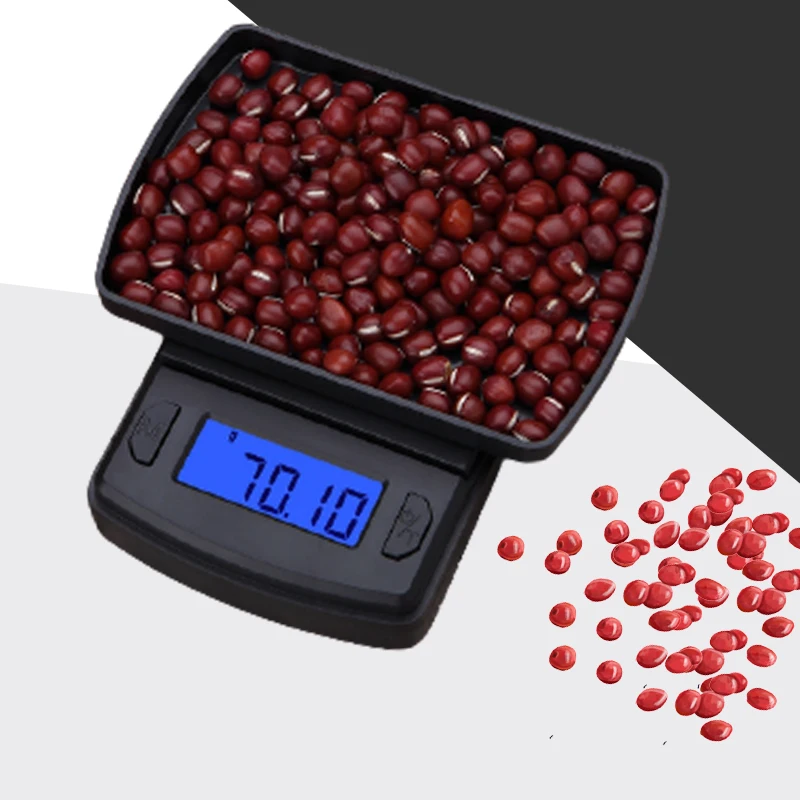 Домашние электронные ювелирные весы мини карманные для алмазной точности 100 г/500