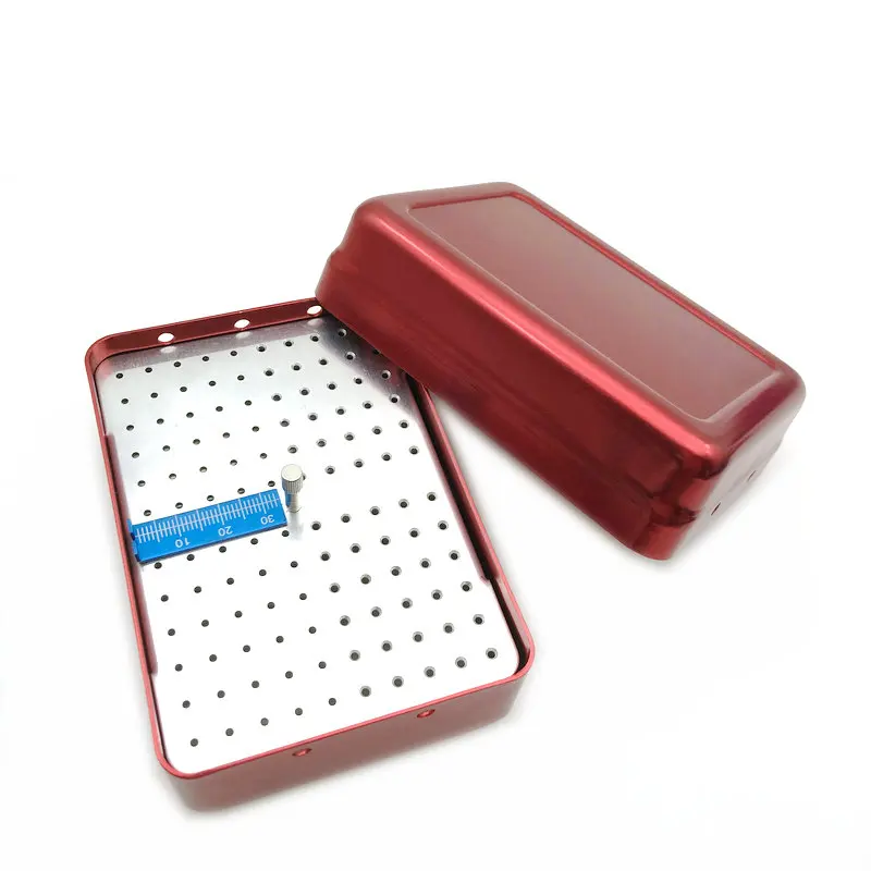 Новый 120 отверстия стоматологическая эндо файлы держатель колючек блок автоклав