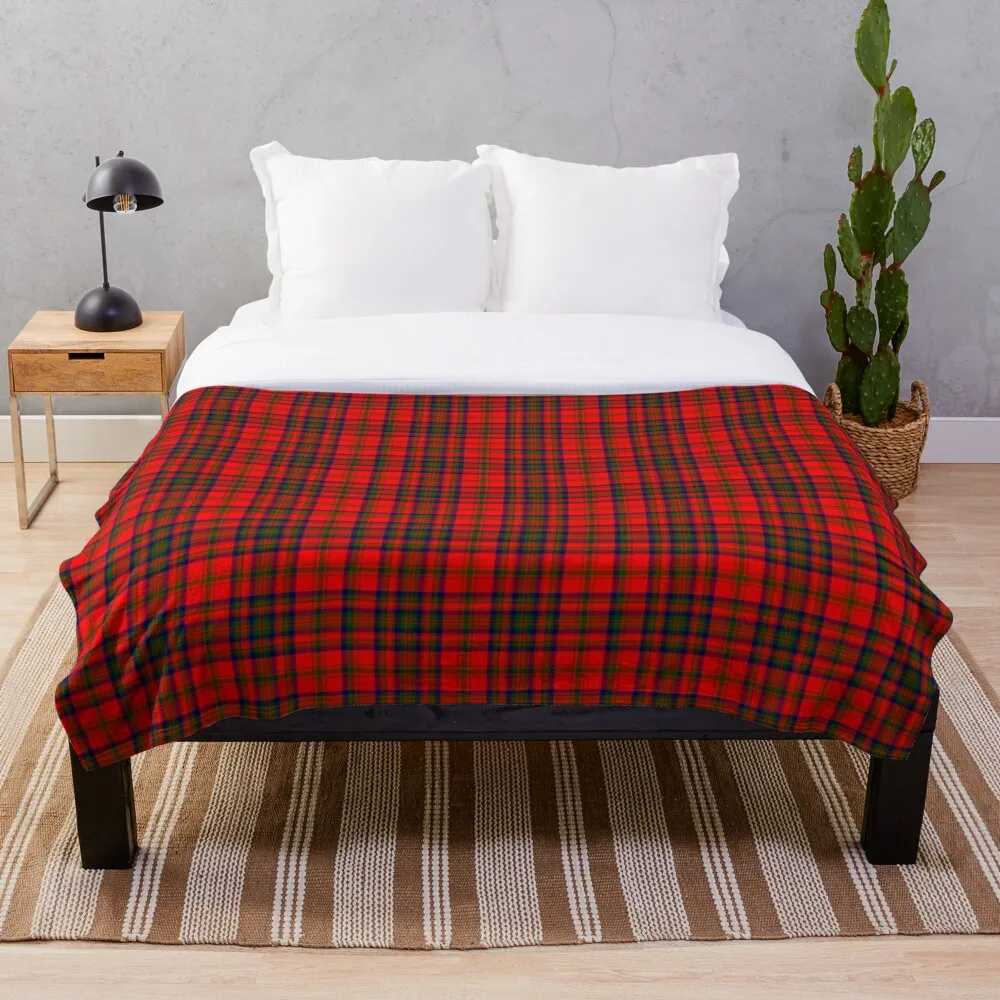 

Clan Matheson Tartan Throw Blanket Adult Fashion Quilts Home Office Washable Duvet Casual All Season Living Sherpa Blanket