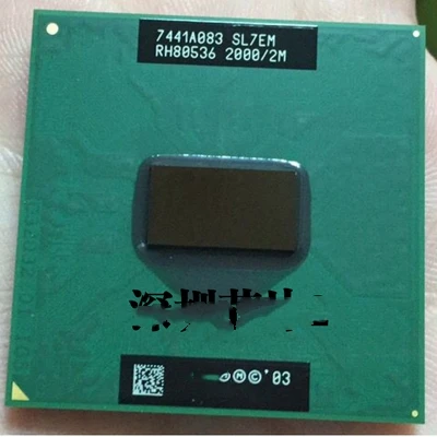Ноутбук Pentium M 755 1 шт. ноутбук процессор PM755 2 0G 2M SL7EM новый и оригинальный|Запасные