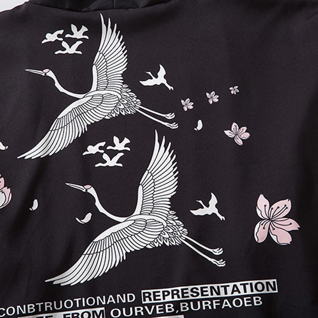 Japanese Kimono Costume Japan Cardigan Traditional Clothing Kimomo Asia Women Haori Loose Blouse | Мужская одежда