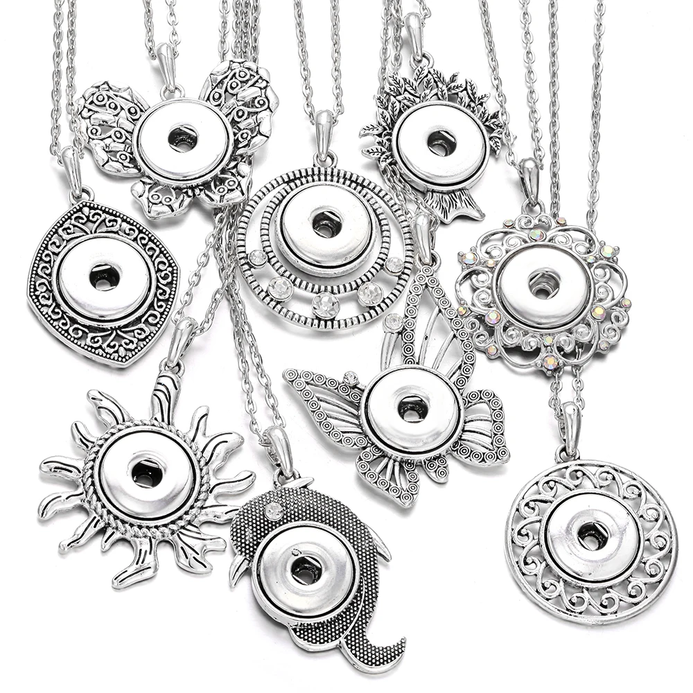 Новые ювелирные ожерелья стразы с застежкой кнопкой хрустальные цветы ожерелье