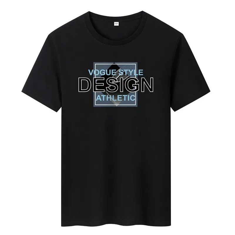 

SWENEARO 2021 summer new men's T-shirt 100% cotton design print fashion T-shirt o Lear short sleeve brand T-shirt