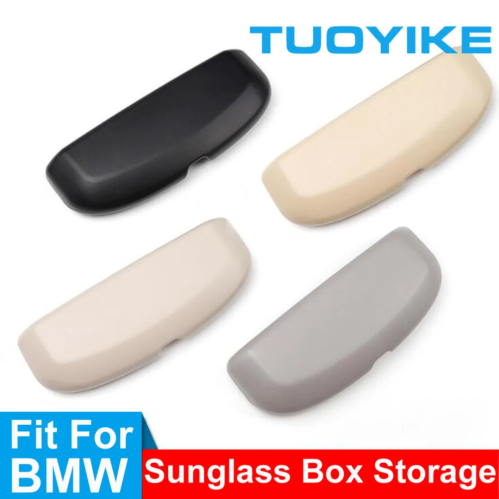 

Car Glasses Box Storage Holder Sunglasses Case For BMW 3/5/7 Series X1 F48 X3 X4 F25 F26 G01 X5 X6 F15 F16 F20 F30 G20 F10 F01