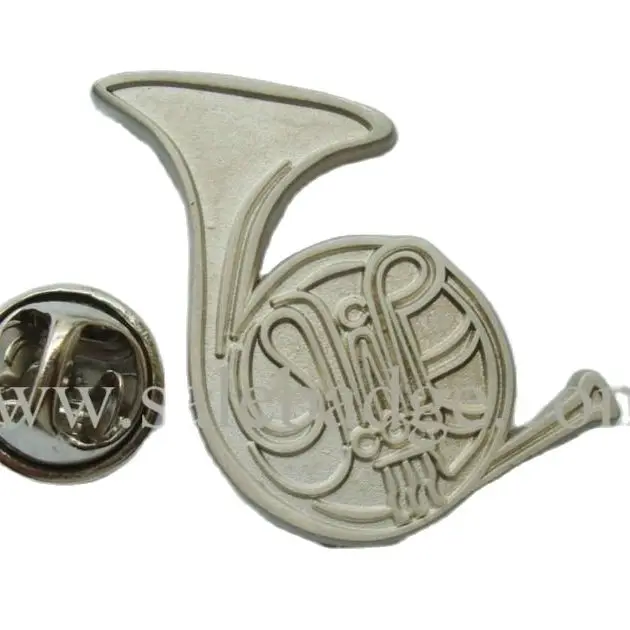 

Custom service 3D metal instrument trading pin imitation hard enamel badge