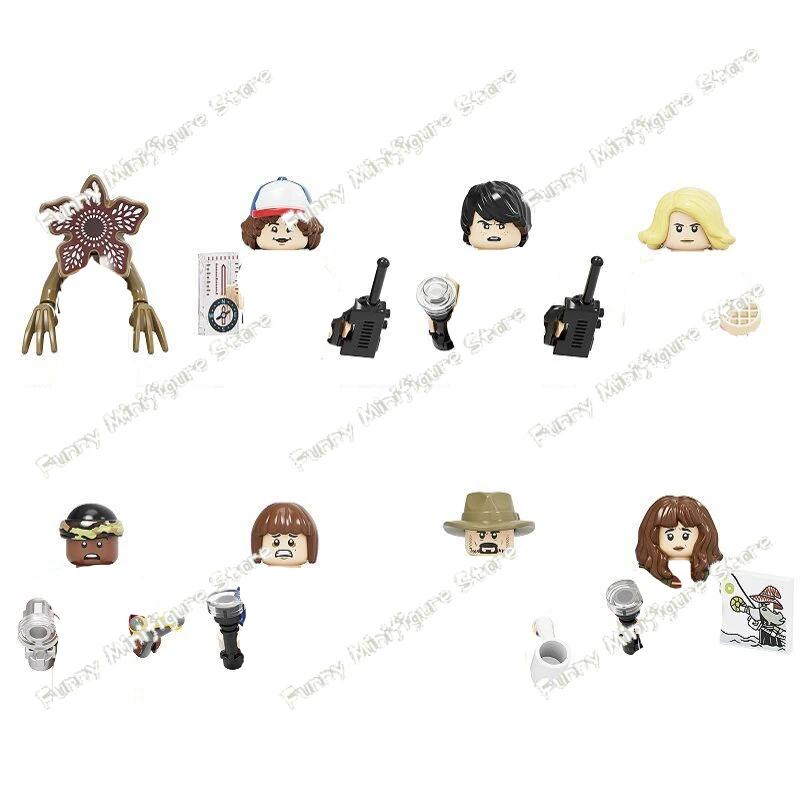 

Фигурки героев фильмов «очень странные дела», 8 шт./компл.