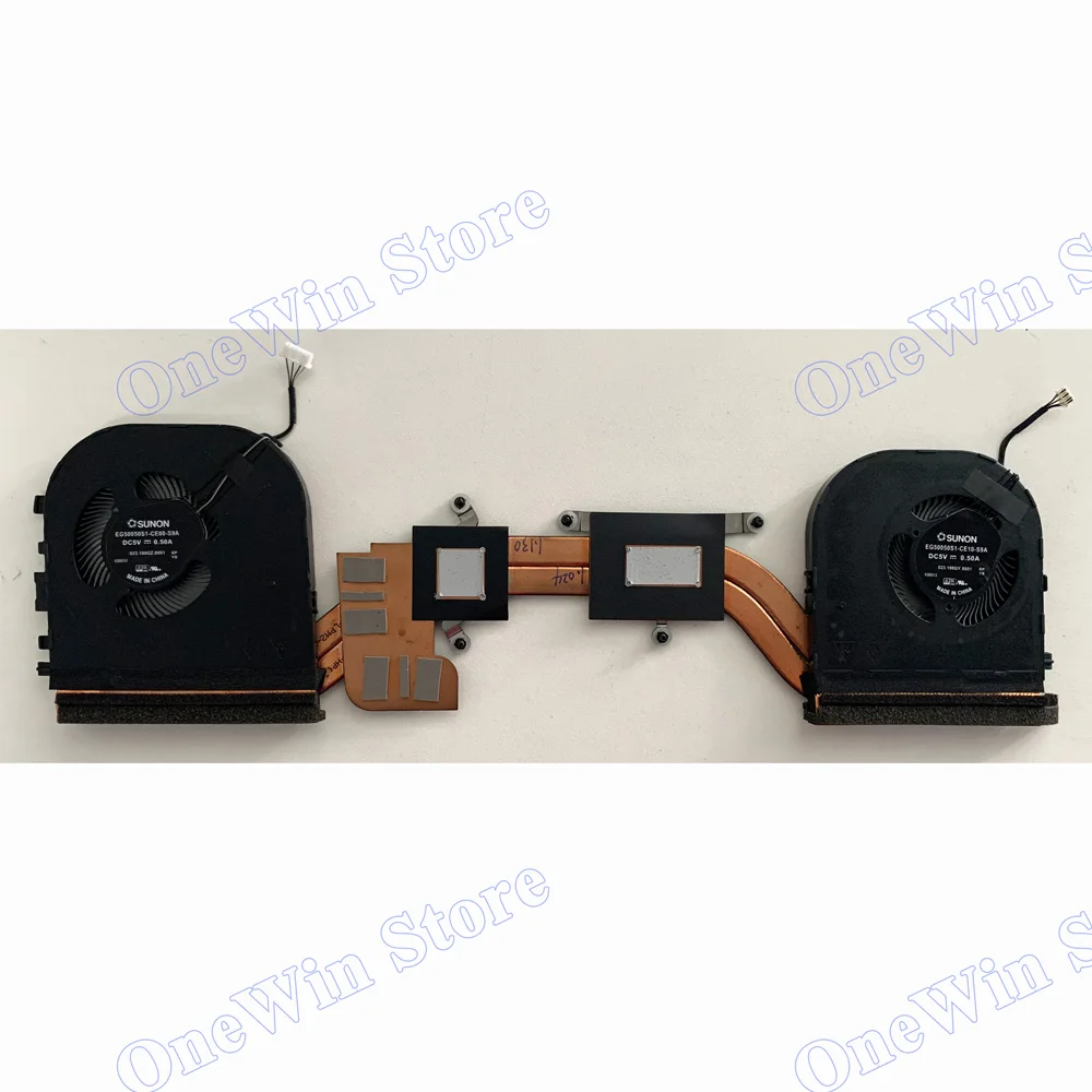 02XR044 для P1 Gen 2 20QT 20QU Lenovo ThinkPad X1 Extreme 2nd 20QV 20QW Оригинальный Новый термальный SWG Sunon