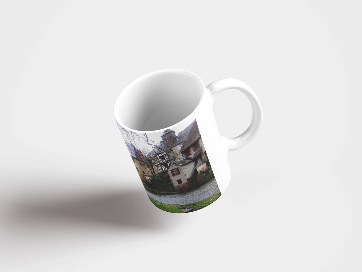 Кружка &quotривер фронтедж средневековые дома франция&quot 320 мл | Дом и сад