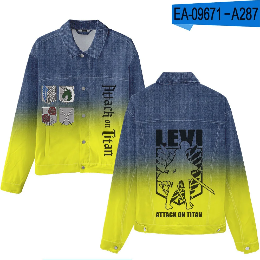 

Men's shirt Street dress 2021 long sleeve Lapel cartoon fashion high quality brand casual shirt 7