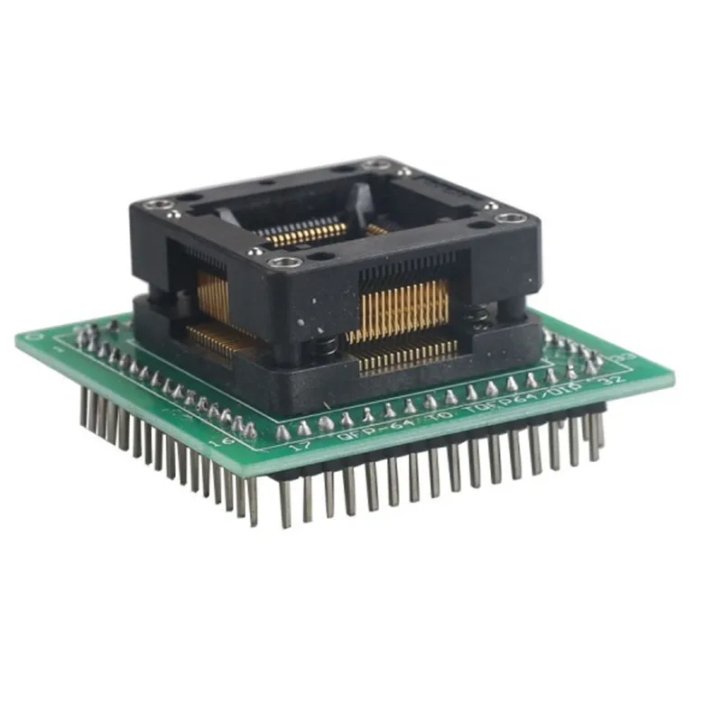 IC HC05 HC08 QFP64 адаптер для ETL программатора XPROG M Auto ECU Prog работает идеально и