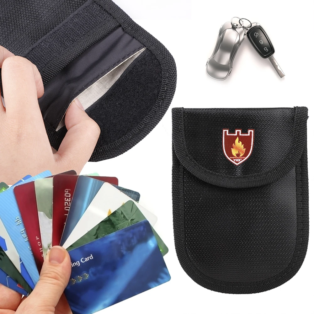 

8 Size Portable Fireproof & Waterproof Document Envelope File Folder Cash Pouch Fireproof Money Bag Safe Bag for Home Office