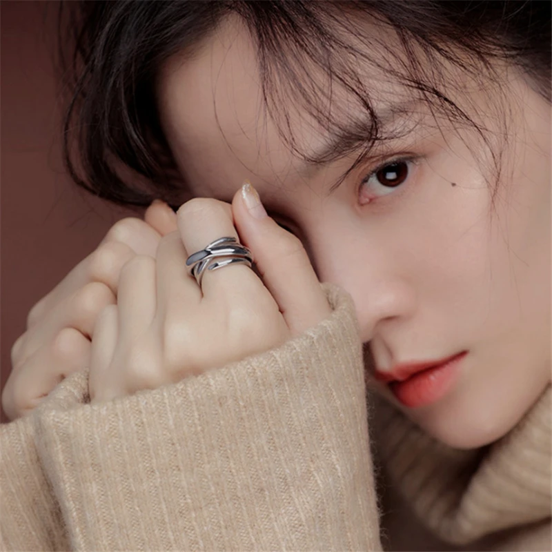 Hot Design Peace Multilayer Smooth Rings For Women Adjustable Antique Jewelry Wholesale Fashion 2019 | Украшения и аксессуары