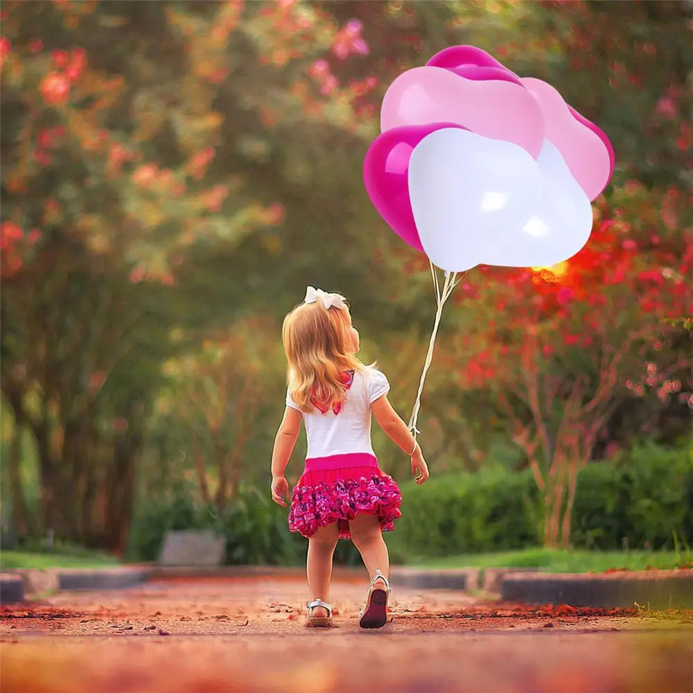 10 шт./лот романтический латексный Гелиевый шар в форме сердца 2 г надувной для