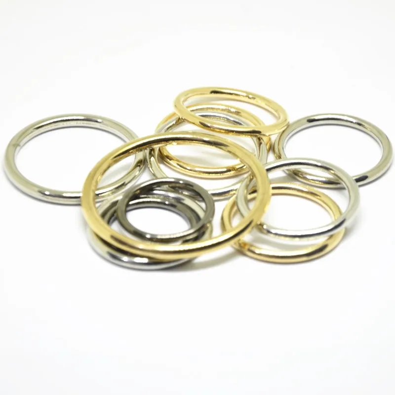 20 шт. аксессуары для кожаных сумок DIY металлическая пряжка с круглым кольцом 10