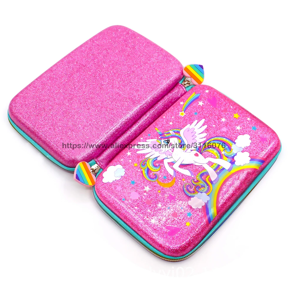 Высокого качества блестящие леггинсы розового цвета с изображением больших