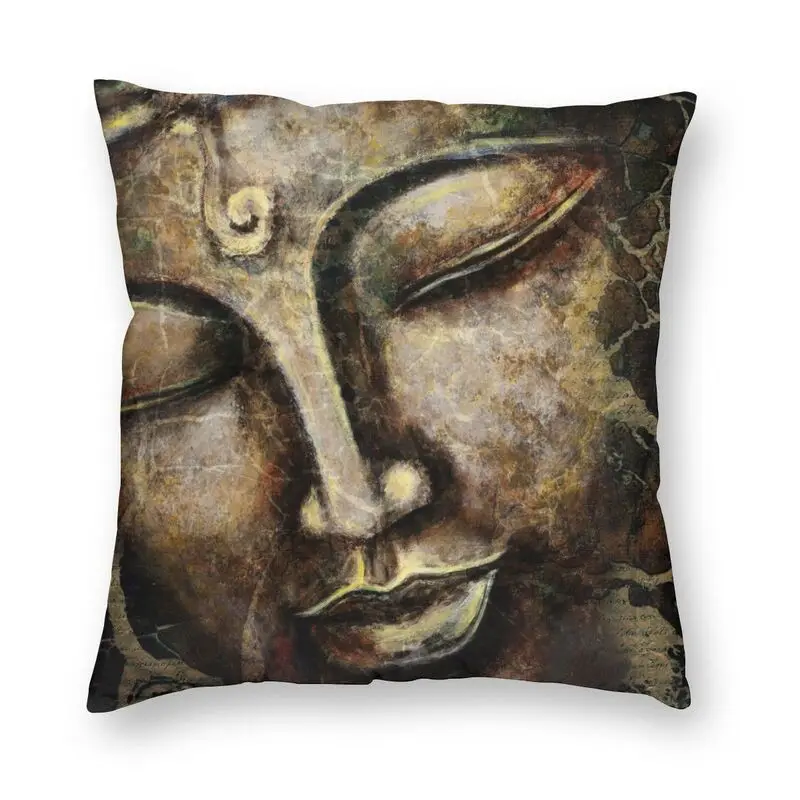 

Будды уход за кожей лица мультипликационным мотивом домашний декор Буддизм буддийские духовная медитация чехол для подушки для Гостиная