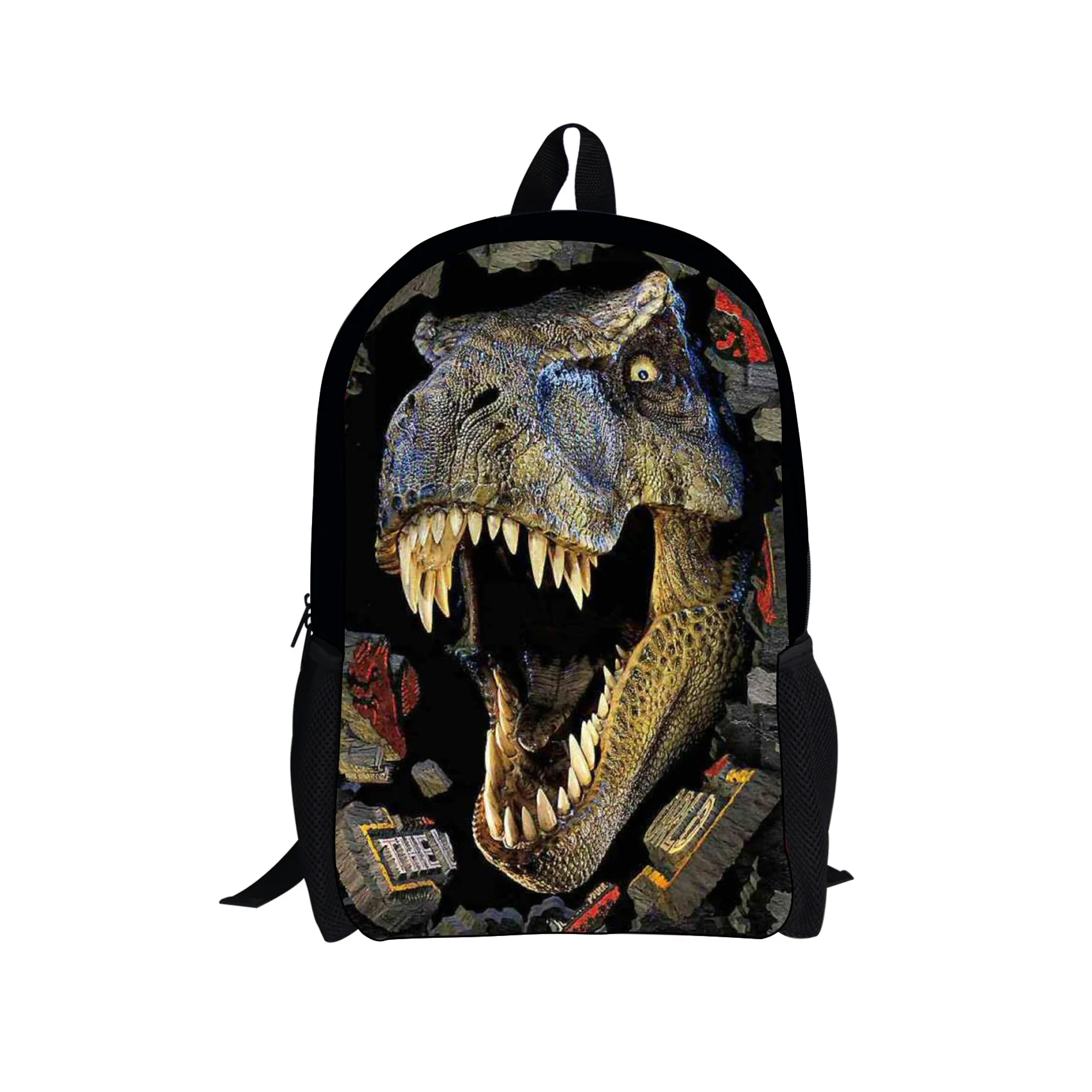 Рюкзак с динозавром Юрского периода для подростков, школьные ранцы унисекс, дорожный ранец на плечо