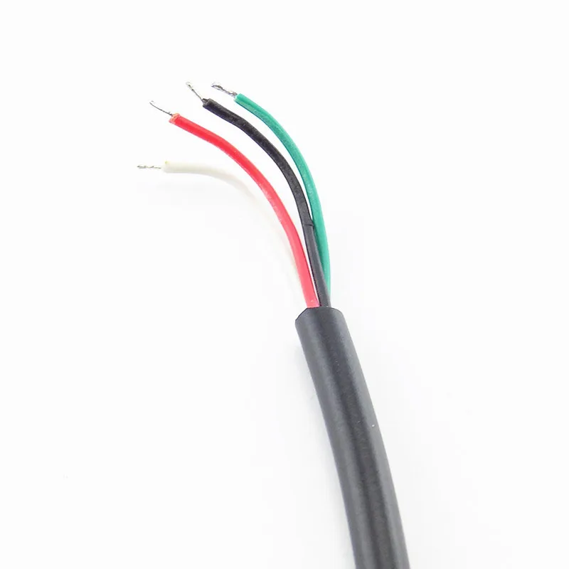 Удлинительный кабель 0 3 м 1 2 4 Pin Micro USB штекер типа сделай сам провода для передачи