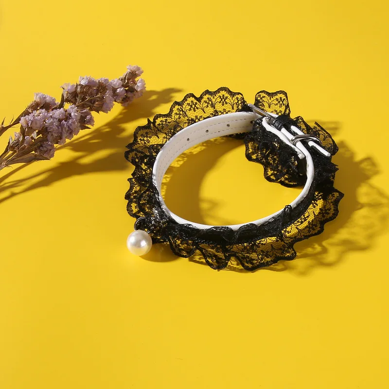 Регулируемый ошейник из искусственной кожи для кошек колокольчик ожерелье