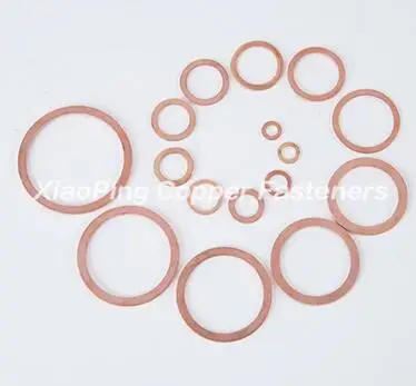 

M6/M8/M10/M12/M14 Motorcycle ATV Brake Fuel Banjo Seal Copper Crush Washer